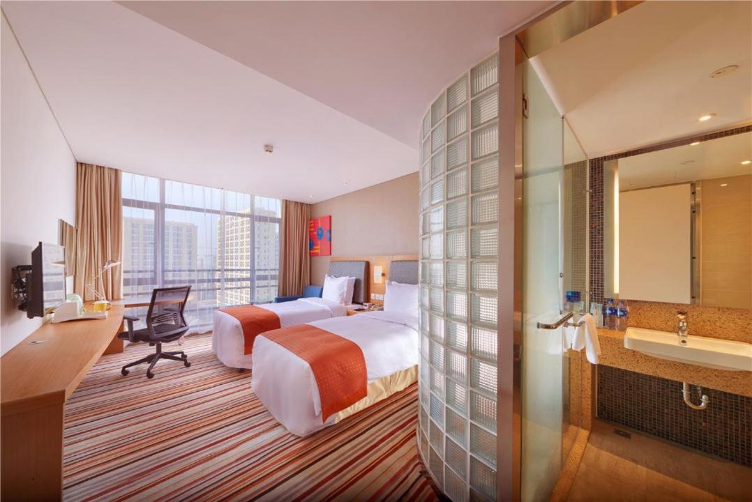 Holiday Inn Express Shanghai Jiading Industry Park By Ihg Exteriör bild